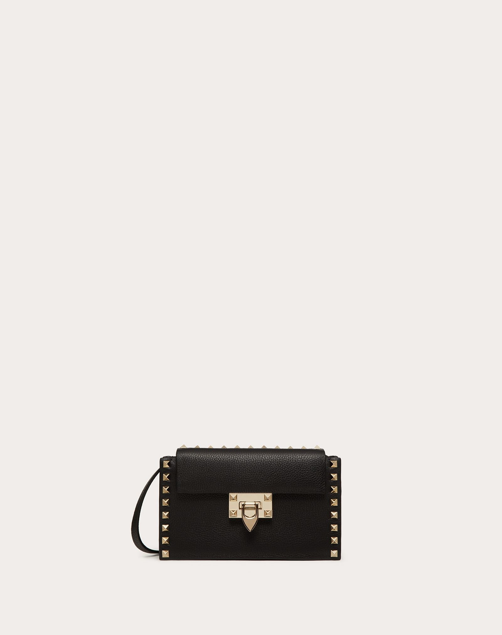 Rockstud Grainy Calfskin Crossbody Bag - 1