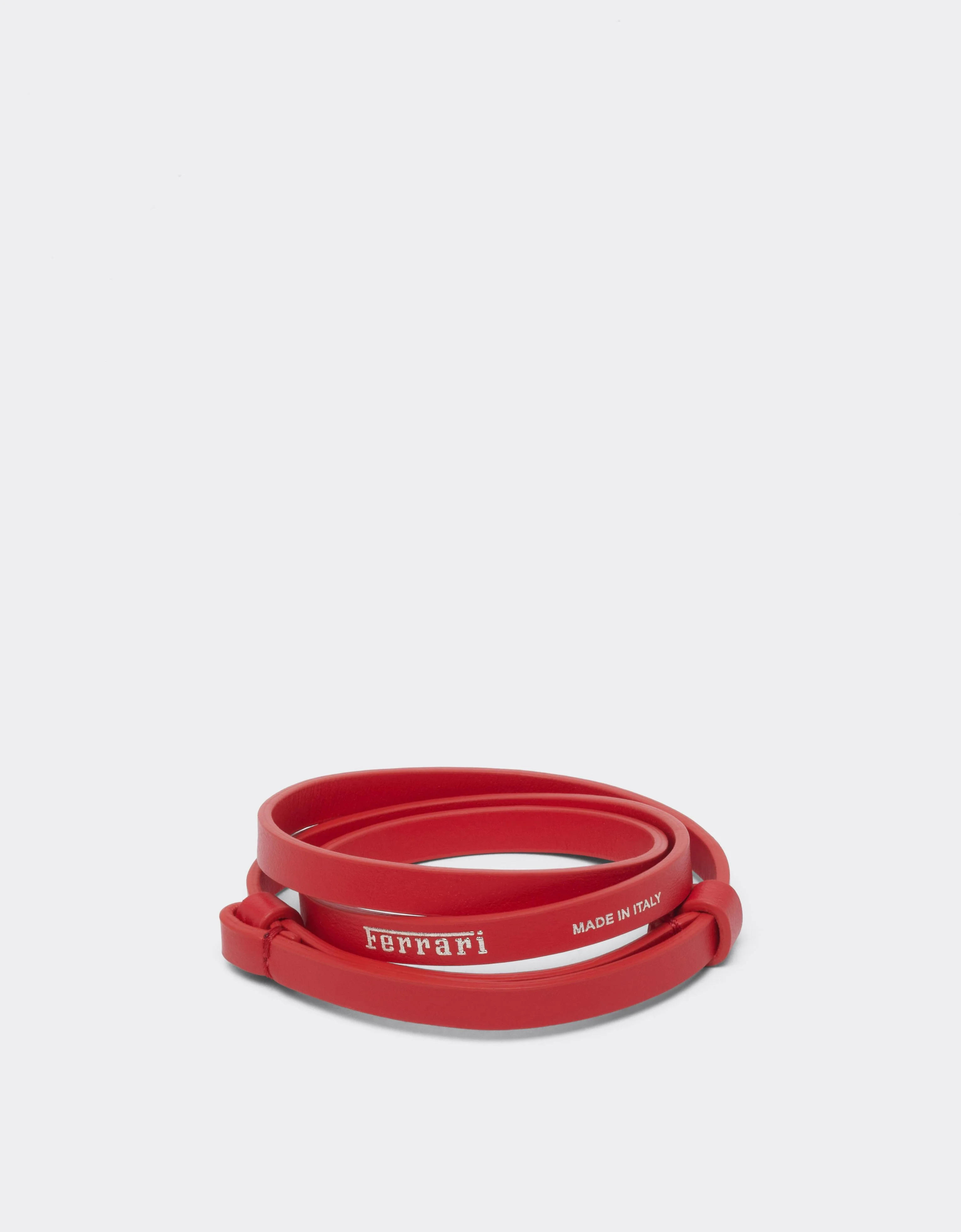 Triple-wrap leather bracelet - 1