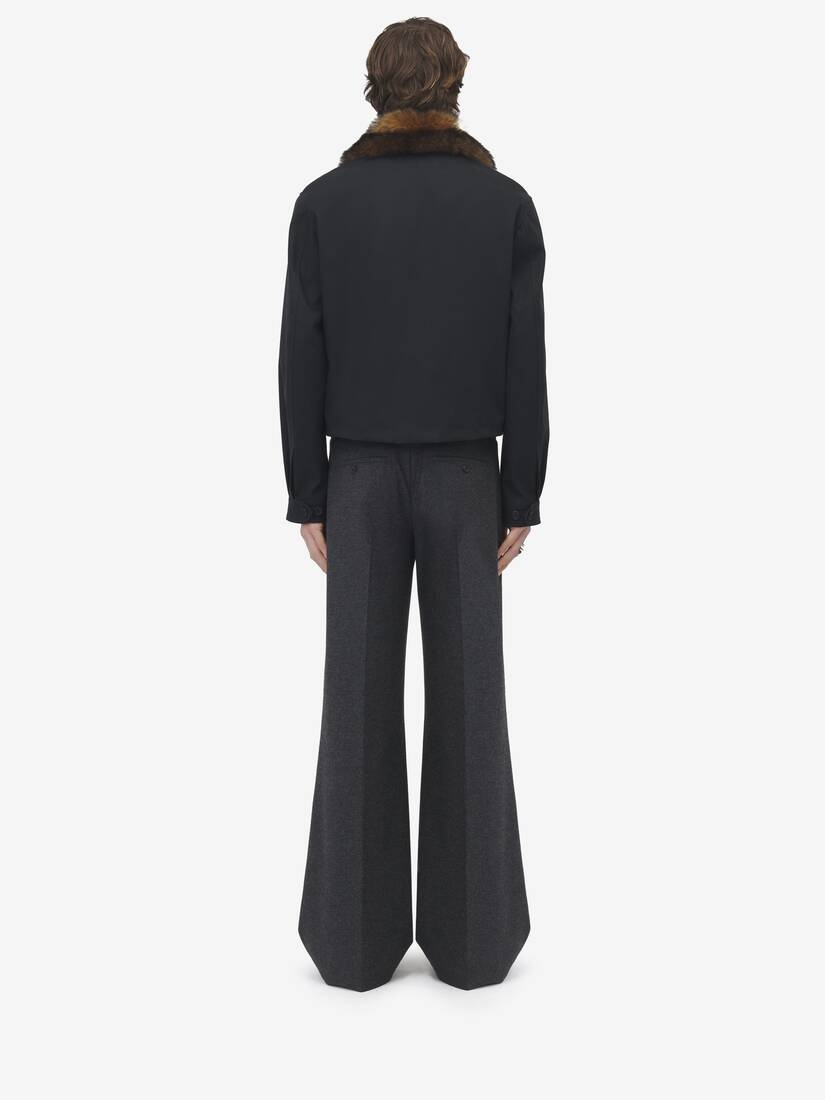 Shearling Detail Blouson - 6