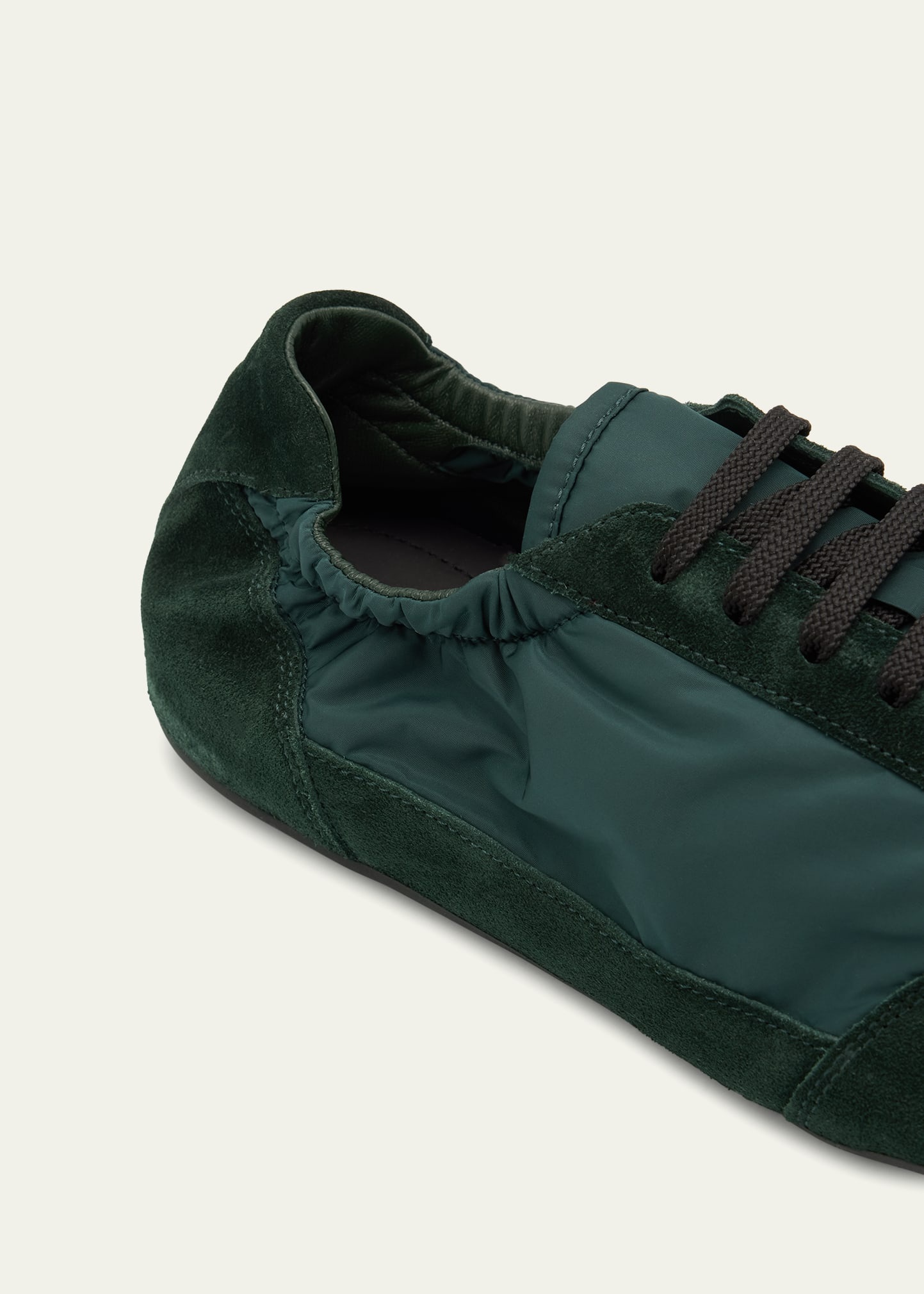 Men's Collapse Nylon and Suede Low-Top Sneakers - 5
