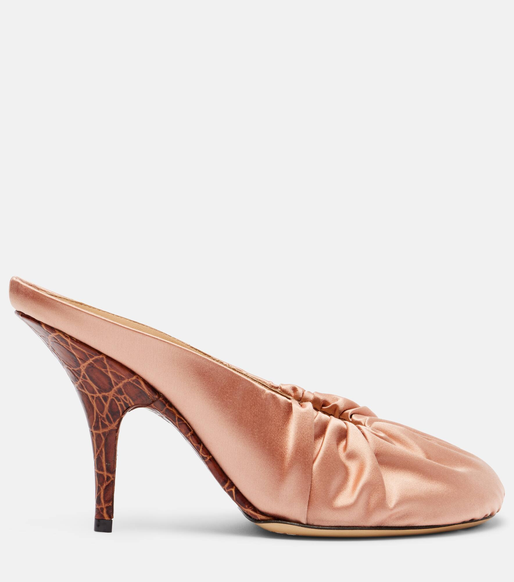 90 satin mules - 4