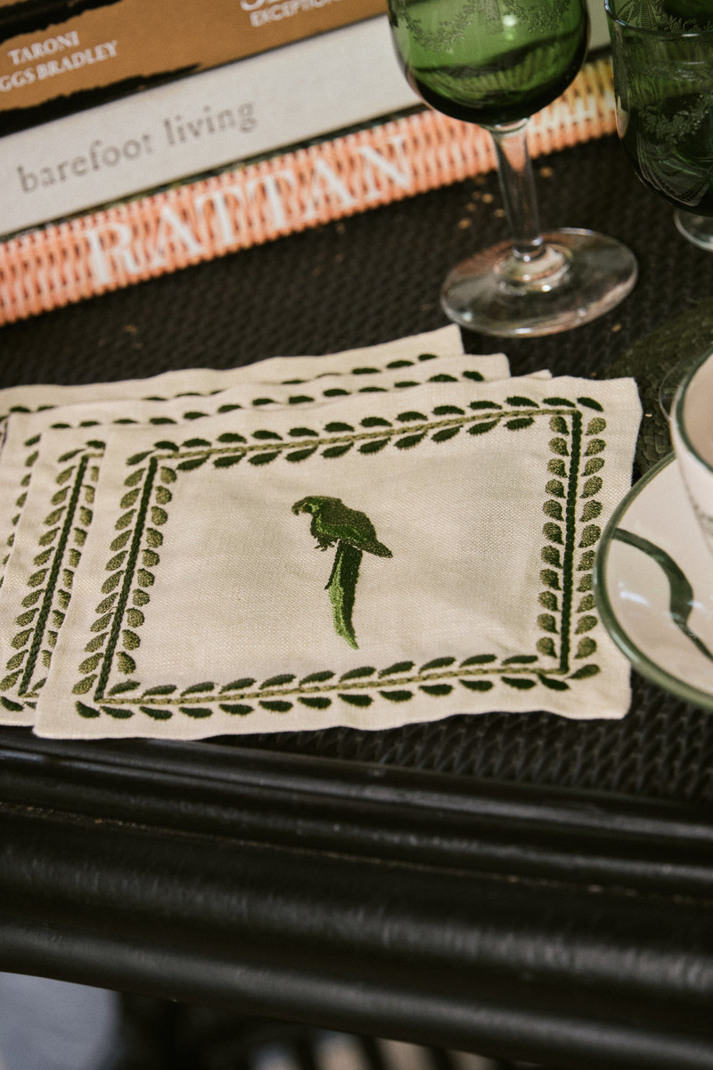 Johanna Ortiz Caica Cocktail Napkin Set of 4 outlook