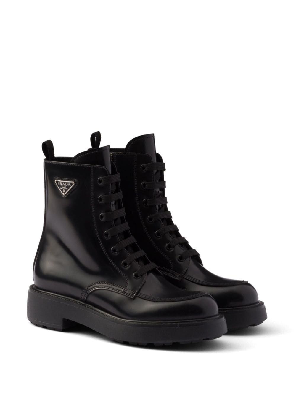 Brushed leather boots - 2