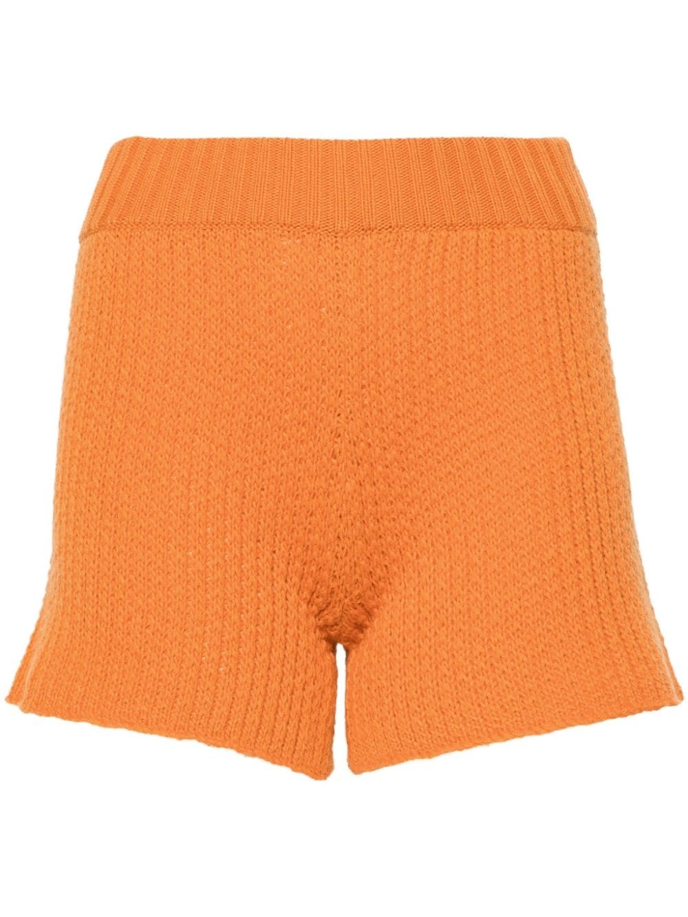 Finest ribbed-knit shorts - 1