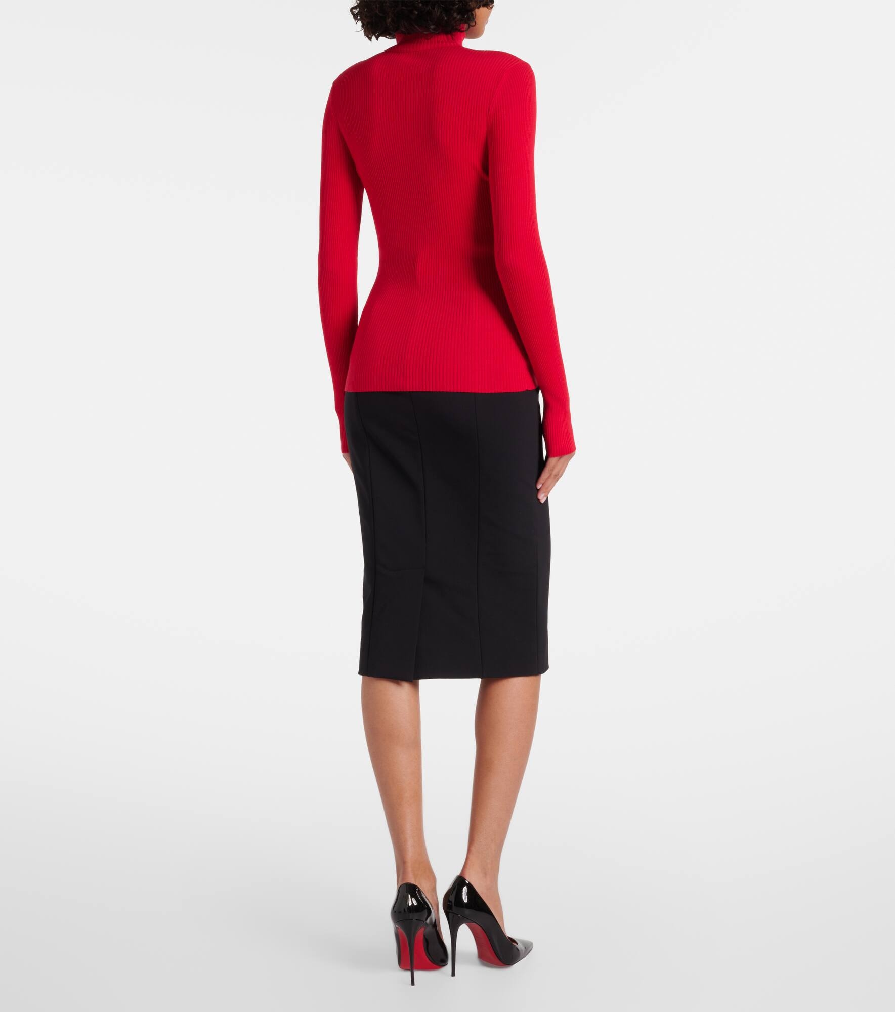 Ribbed-knit turtleneck - 3