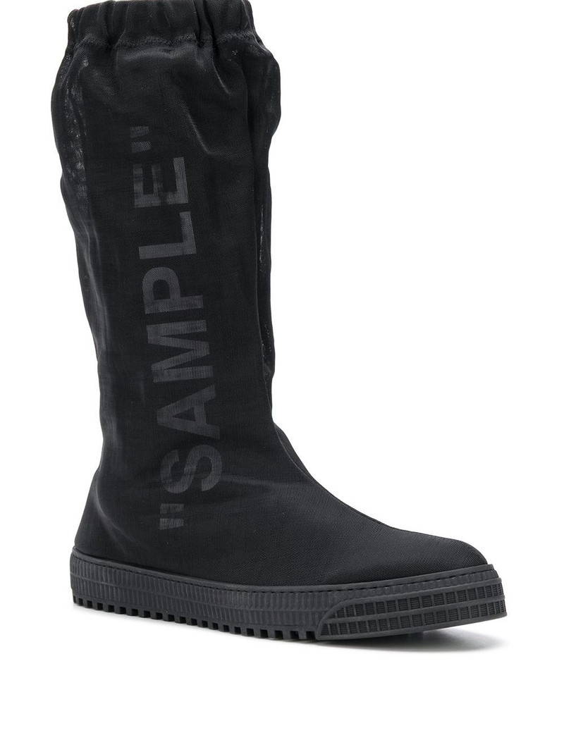 Off-White Sample boots outlook