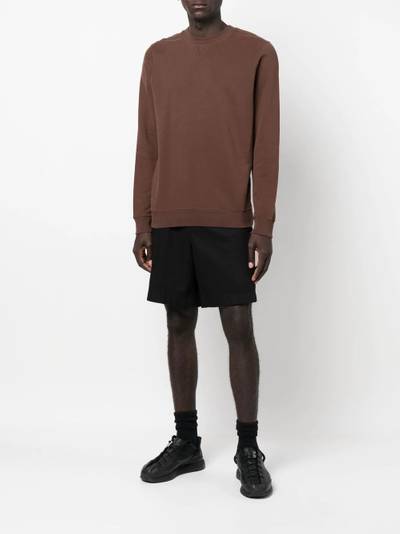 Sunspel loopback crew-neck sweatshirt outlook