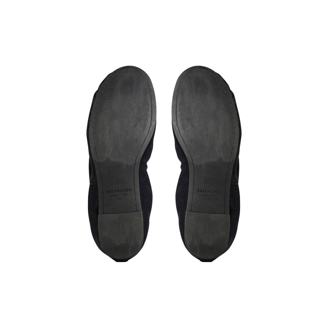 Balenciaga Anatomic flat ballerina shoes - Black
