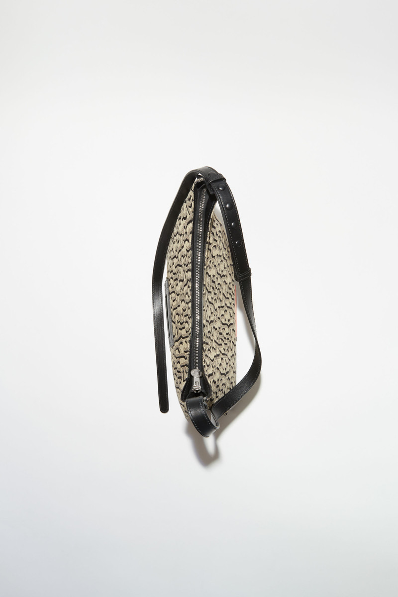 Platt shoulder bag - Beige/black 2