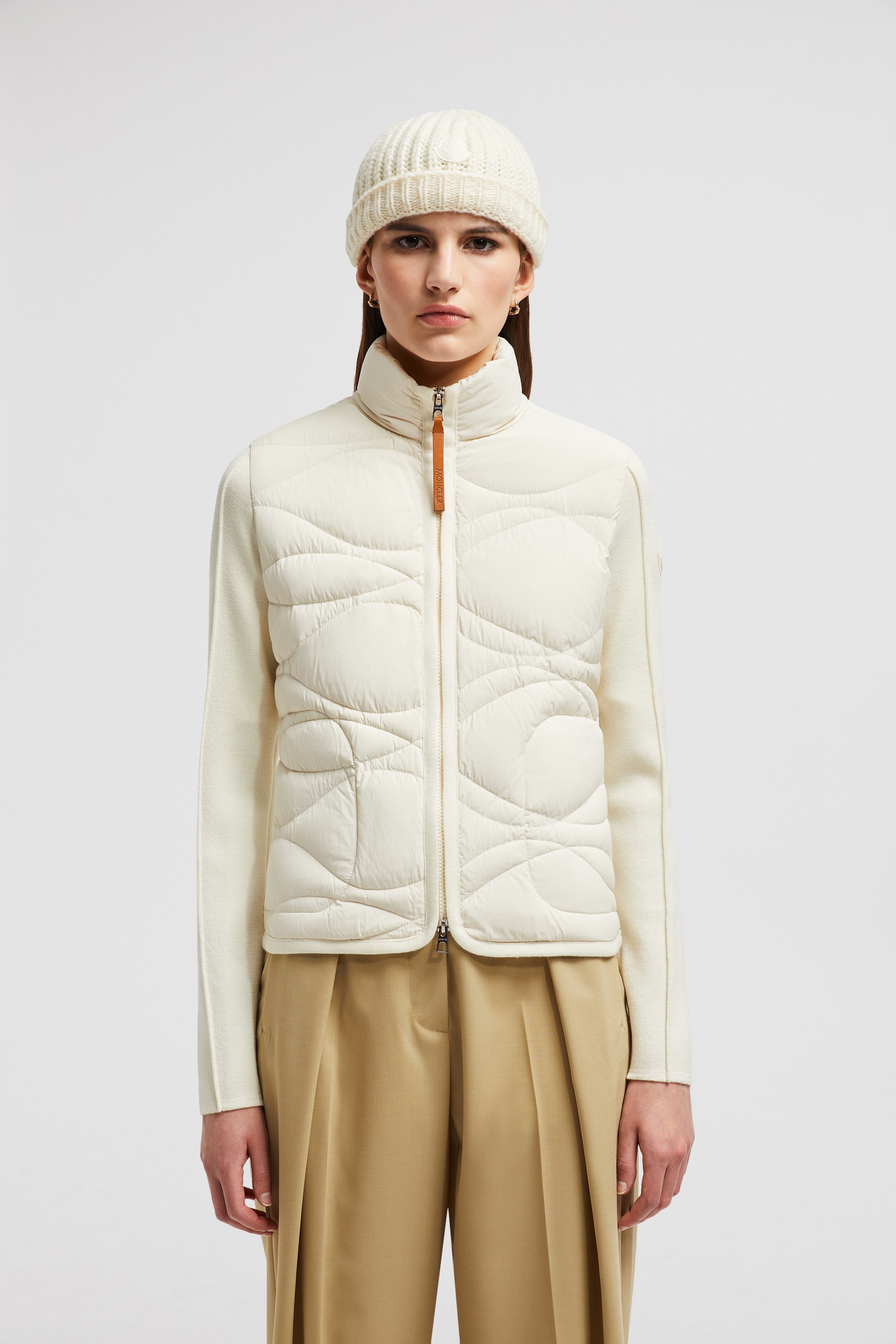 Padded Wool Cardigan - 2