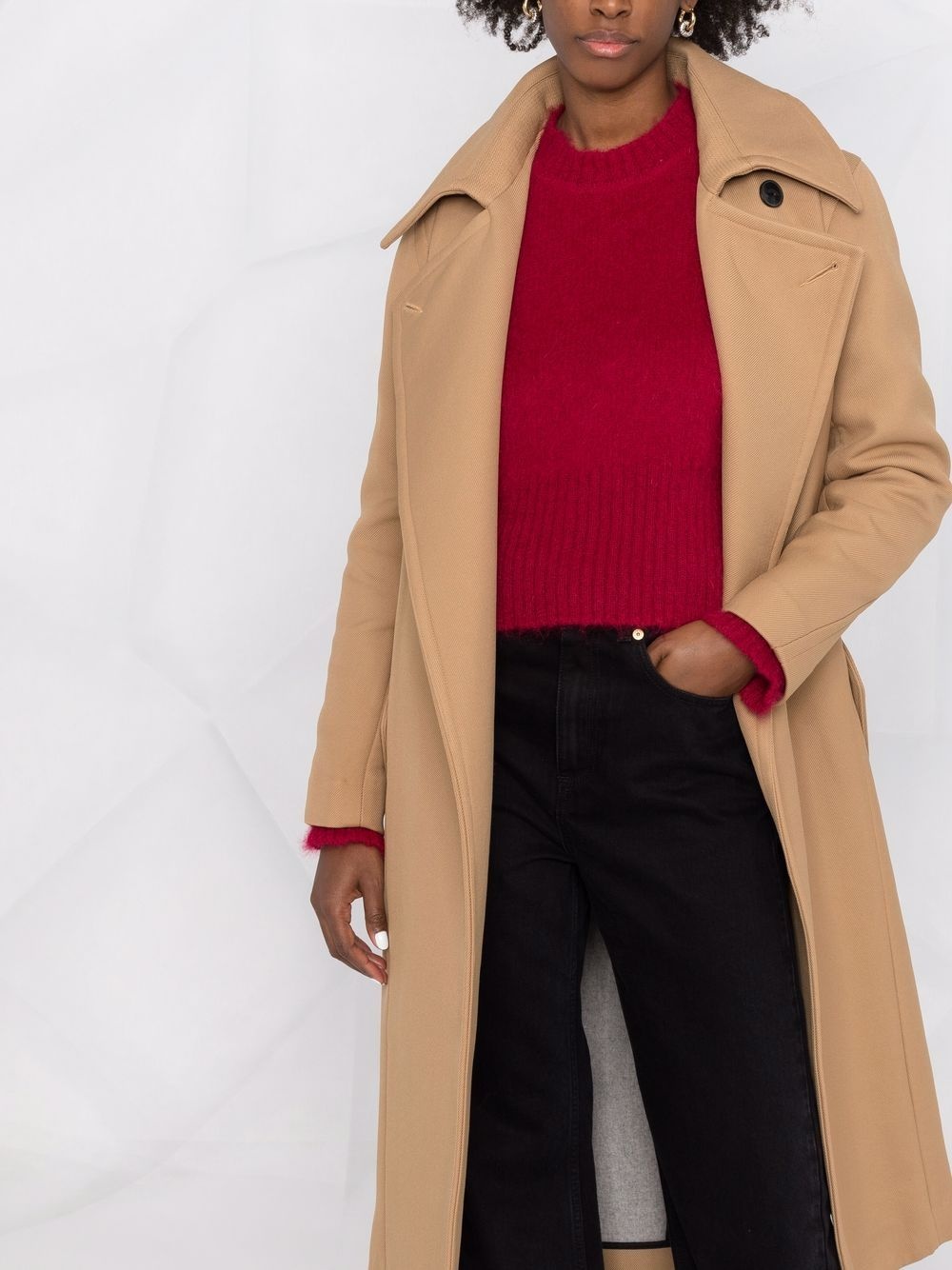 Amber belted trench coat - 5