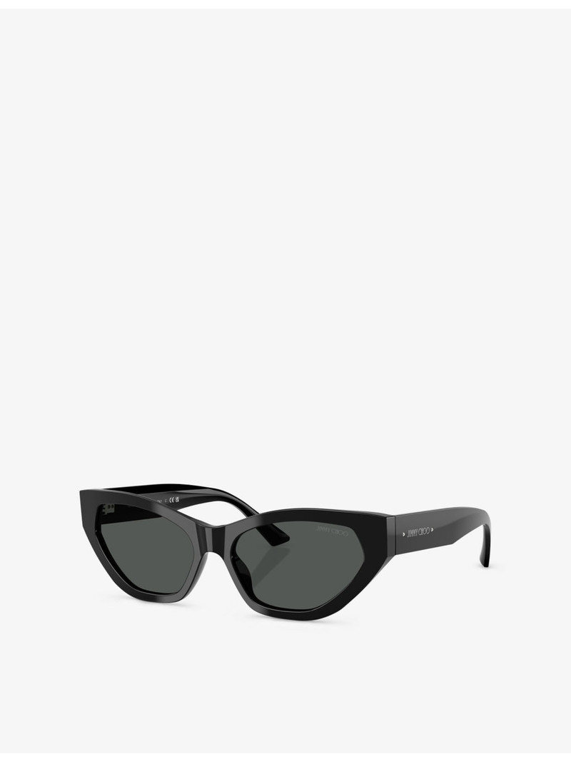 JIMMY CHOO JC5022B Cat-Eye-Frame Acetate Sunglasses outlook