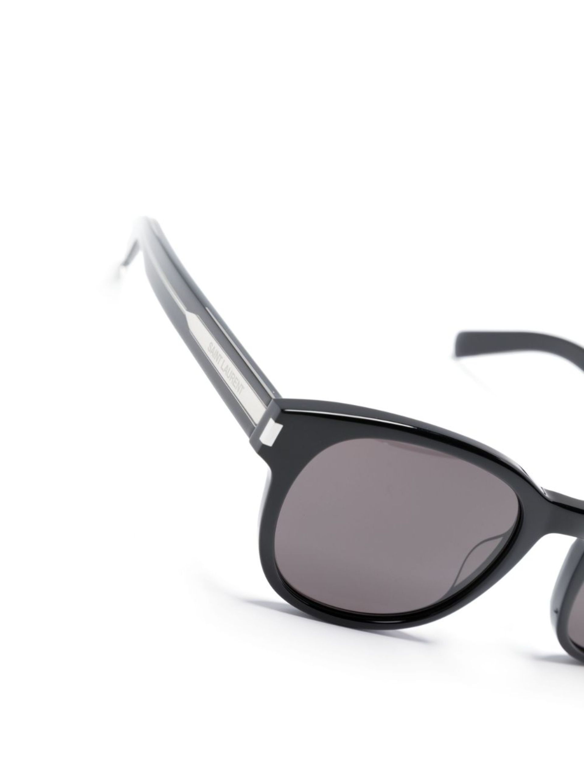 Black Logo Square-Frame Sunglasses - 3