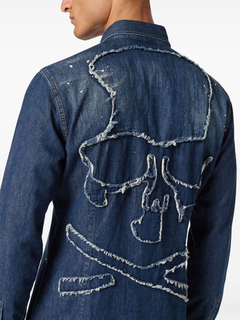 denim long-sleeved shirt 5