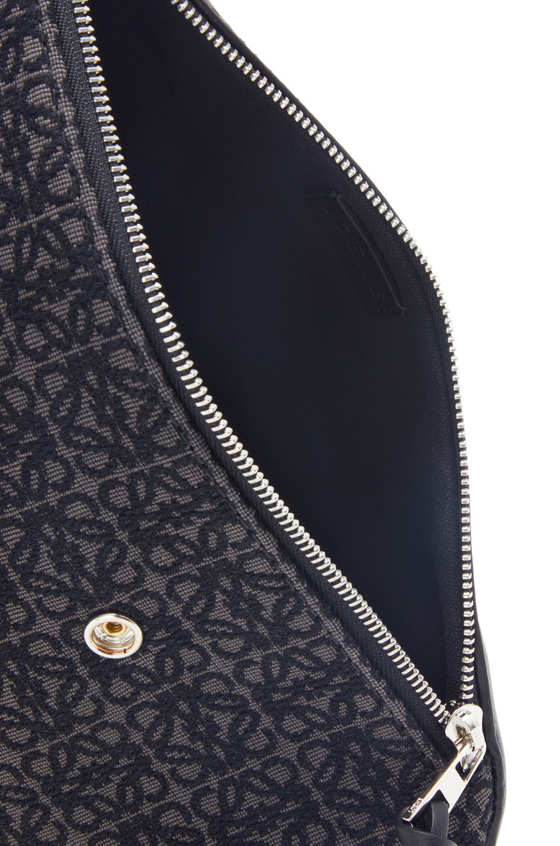 Anton sling in Anagram jacquard and calfskin 4