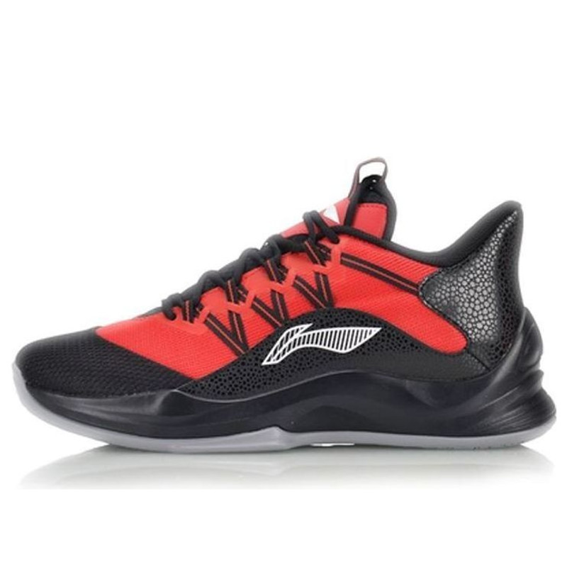 Li-Ning 충격 흡수 농구 직업적인 신발 빨간 ABAQ009-1 - 1