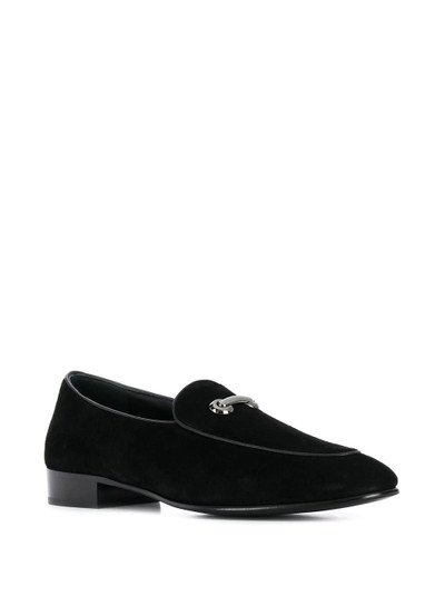 Giuseppe Zanotti suede 30mm loafers outlook