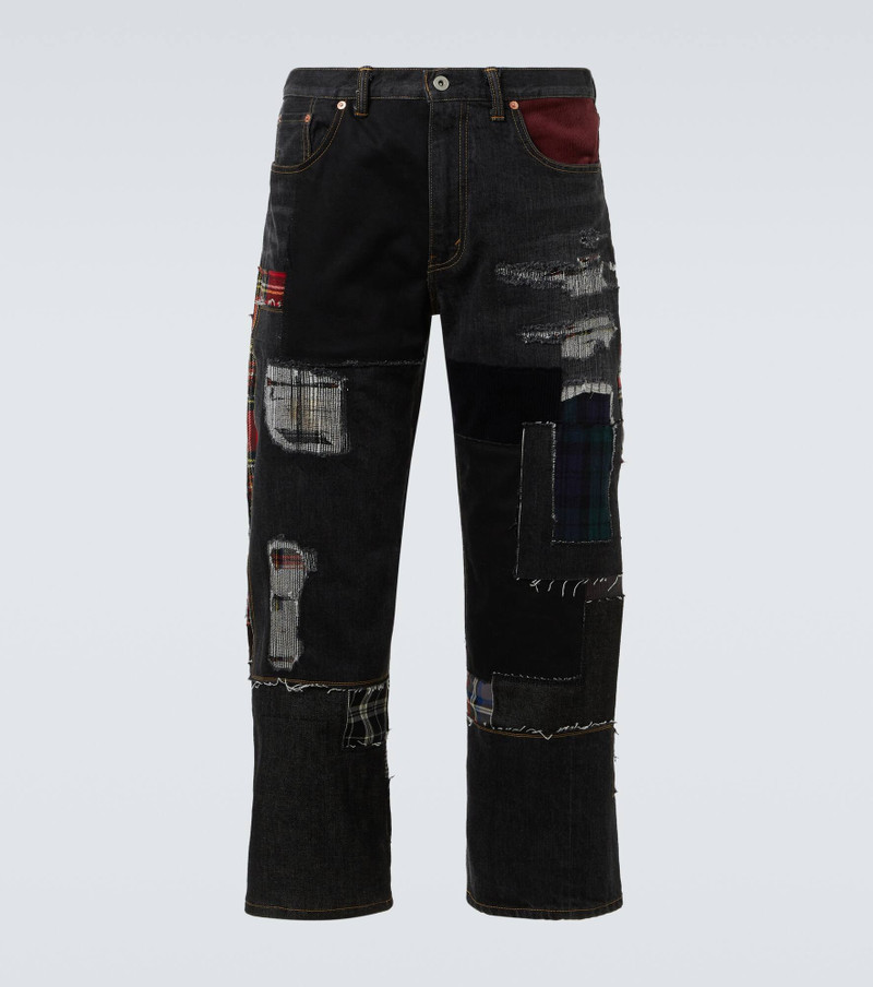 x Levi's® patchwork wide-leg jeans - 1