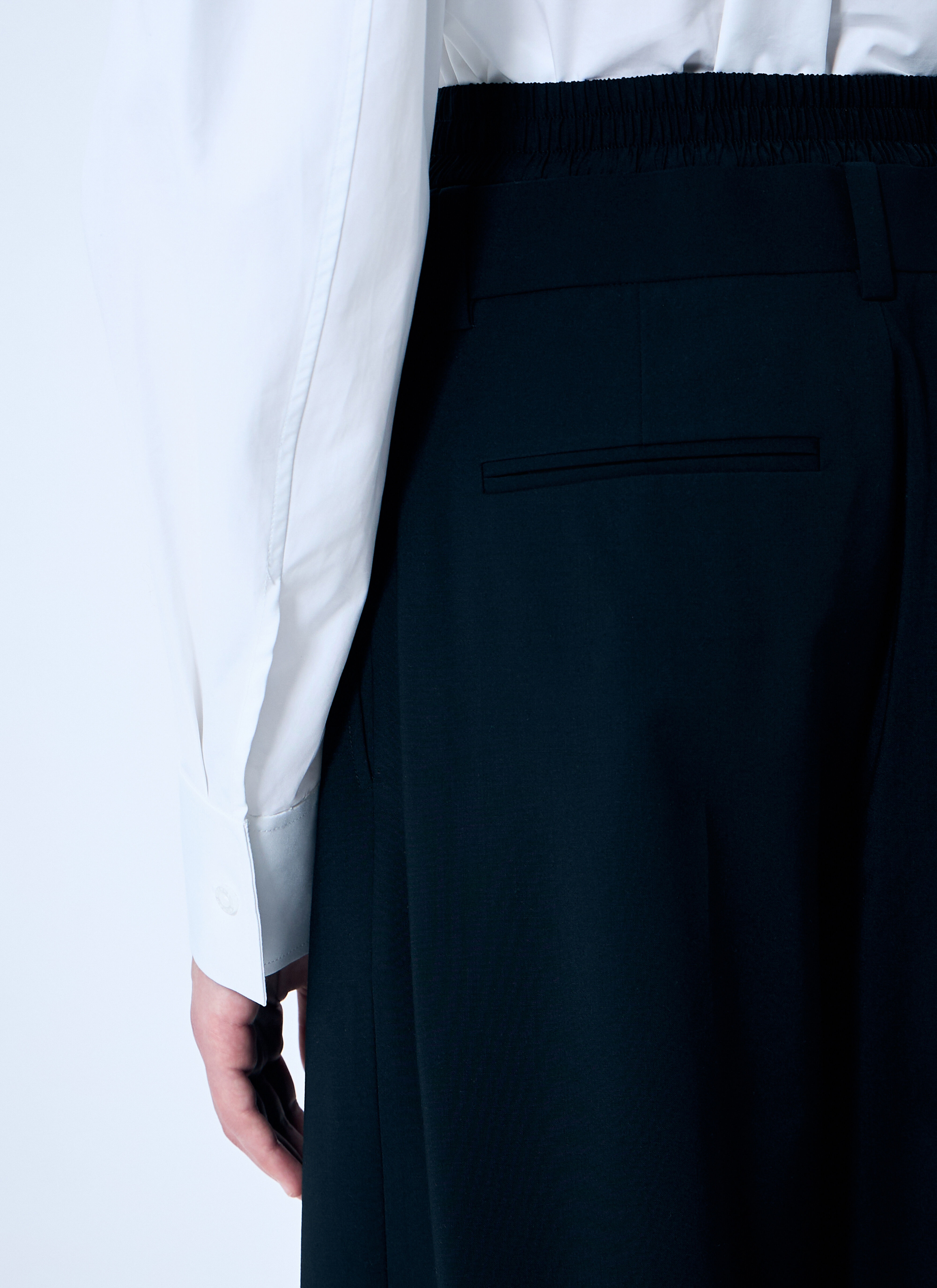 Pleated Pants With Boxer Waistband - 5