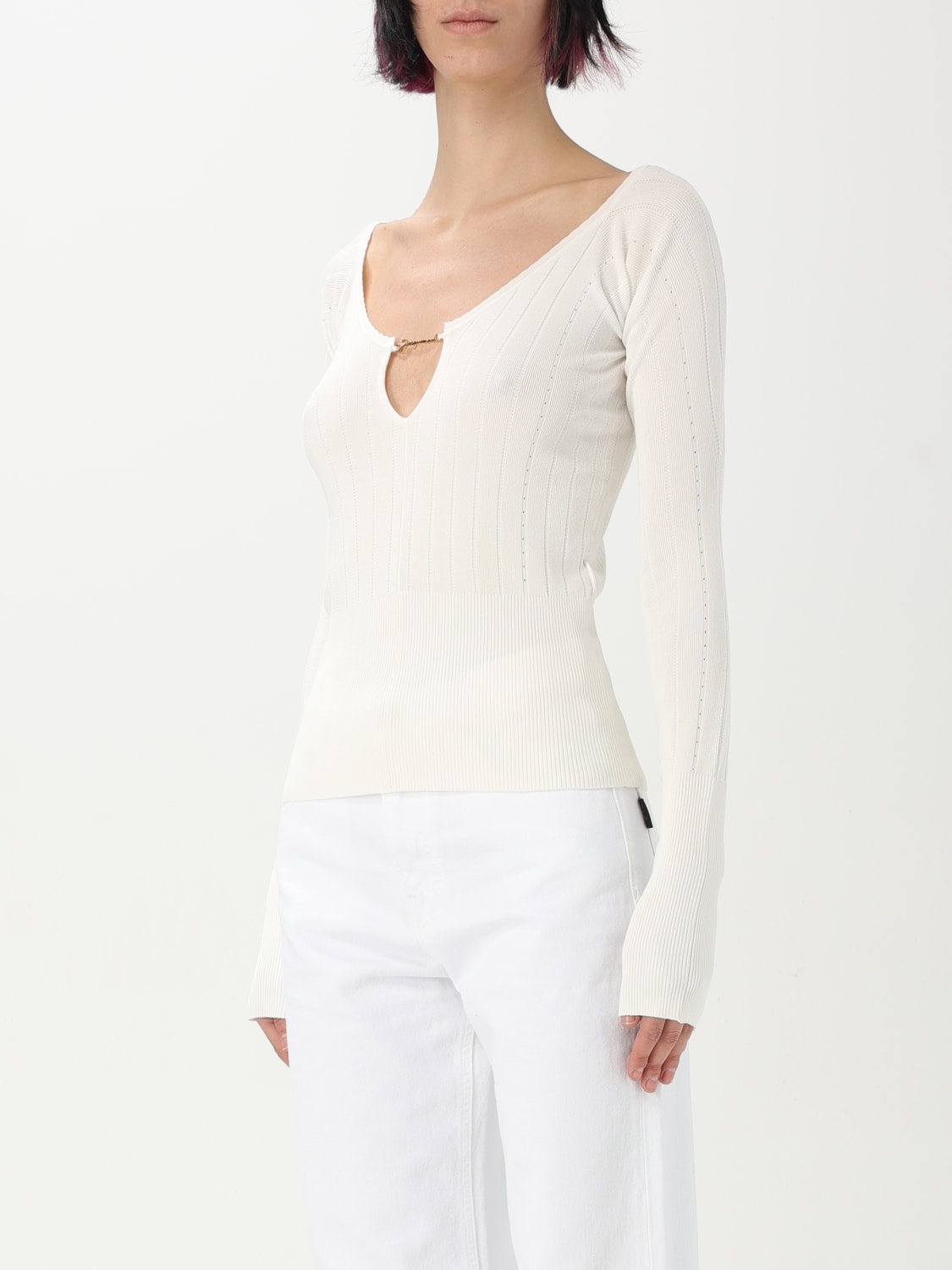 Jacquemus sweater with metal logo - 3
