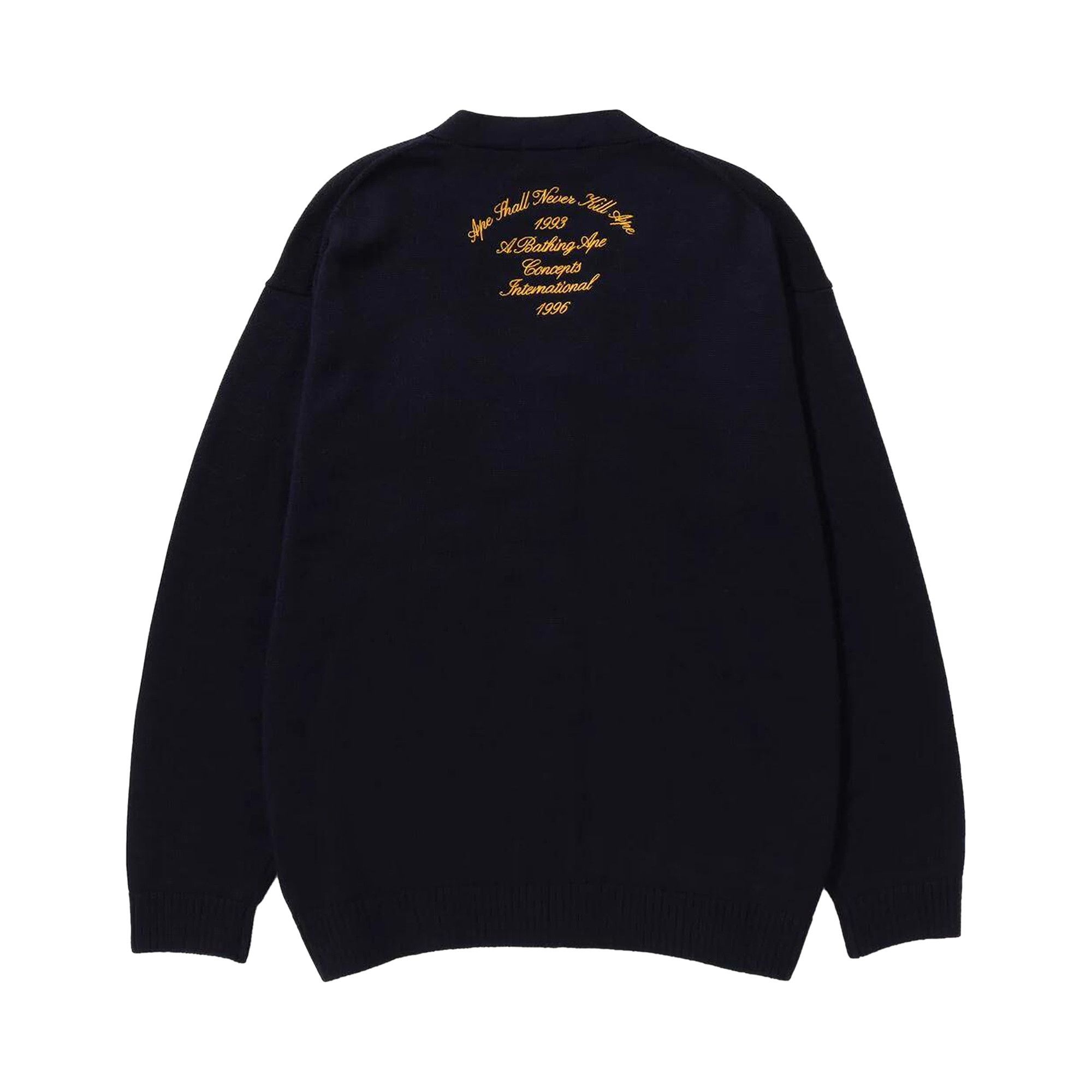 BAPE x Concepts Cardigan 'Navy' - 2