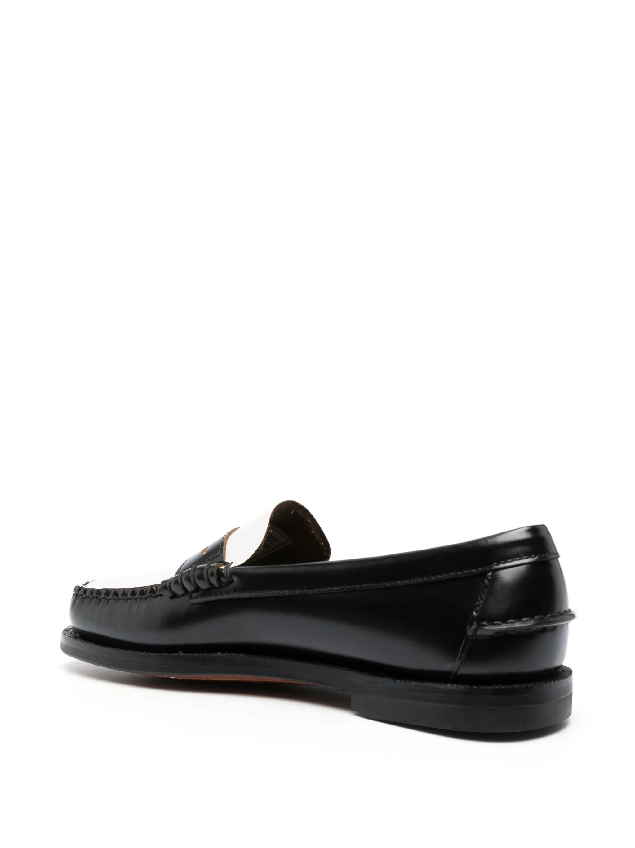 Two-tone Leather Oxford Shoes - 2