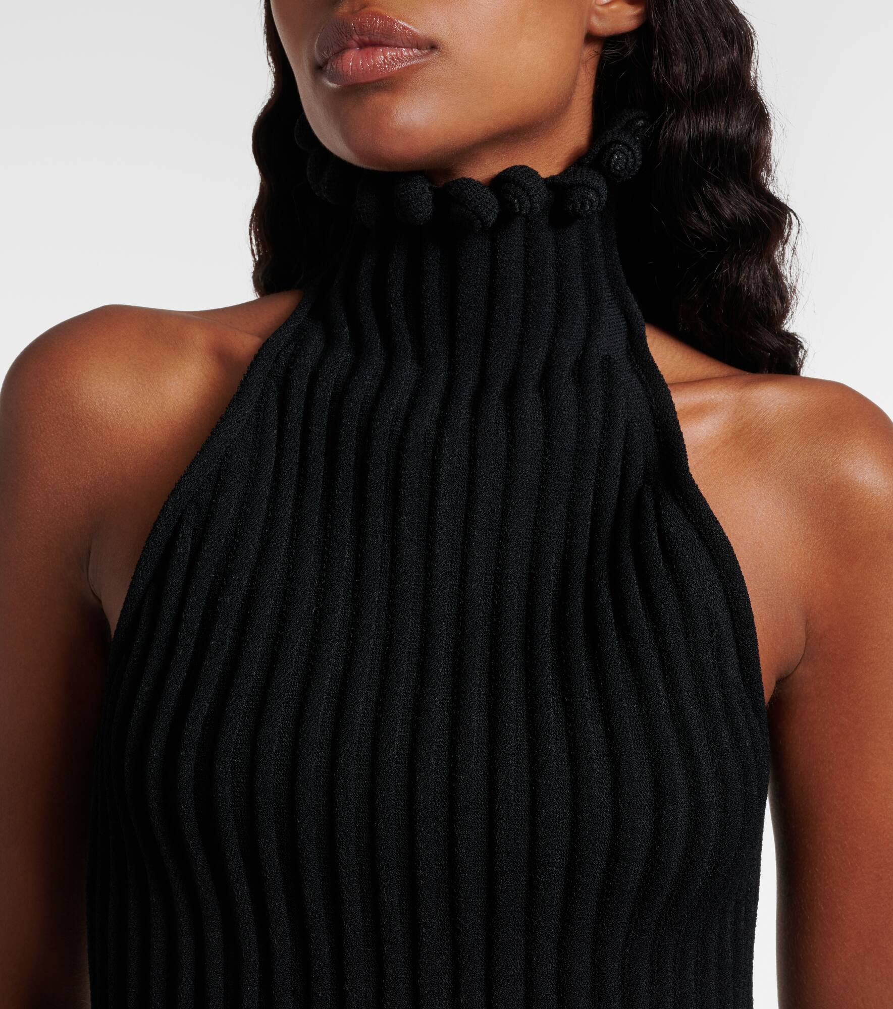 Ribbed-knit turtleneck top - 4