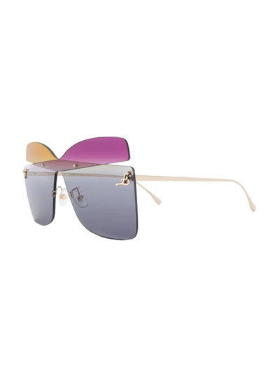 FENDI Karligraphy sunglasses outlook