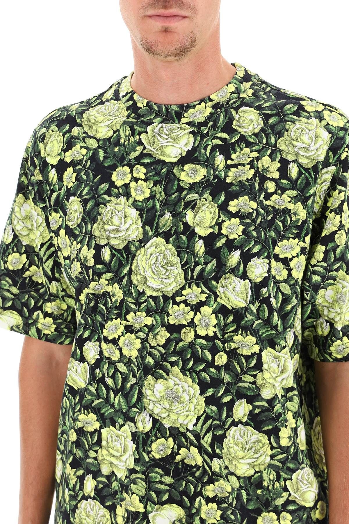 FLORAL PRINT T-SHIRT - 5