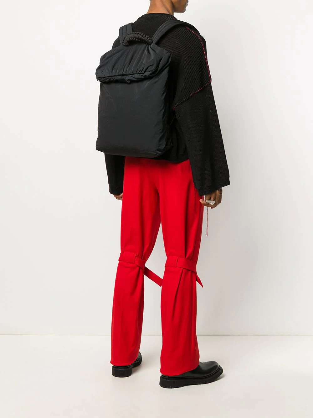 oversized nylon backpack - 2