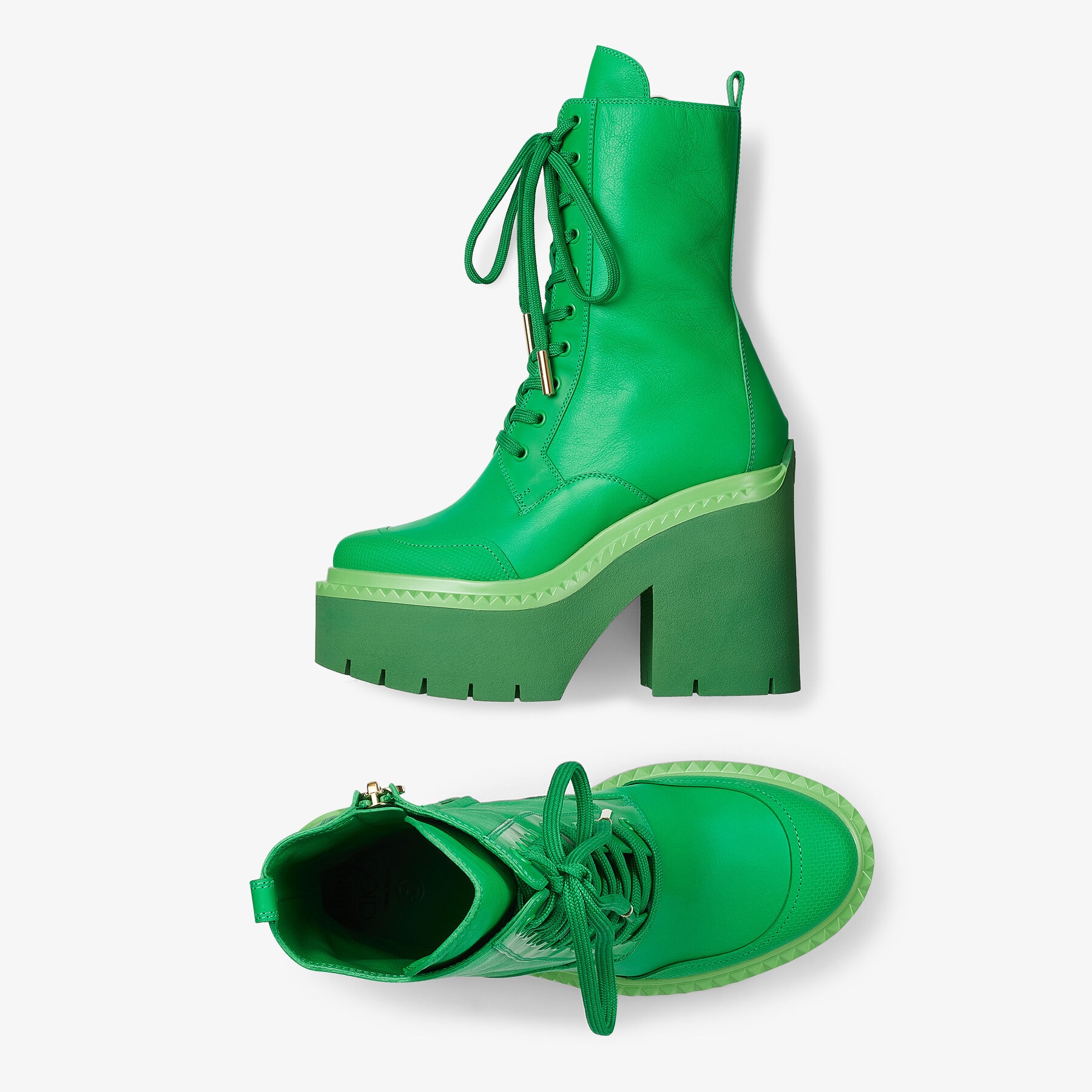 Sailor Jupiter Boot 120
Green Calf Leather Ankle Boots - 5
