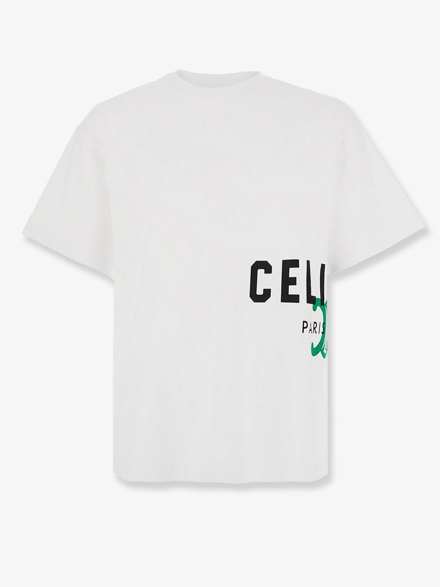 Celine Relaxed Fit Cotton T-Shirt - 1