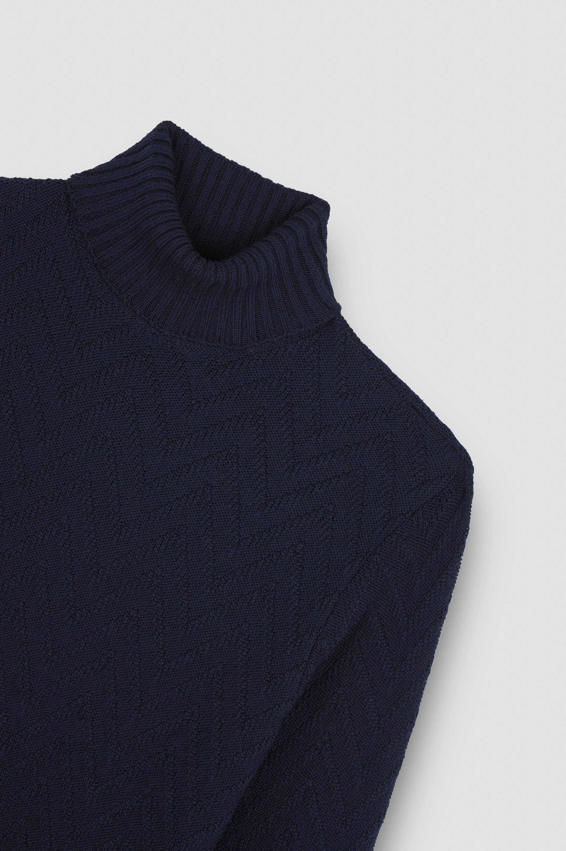 MERINO WOOL TURTLENECK SWEATER - 5