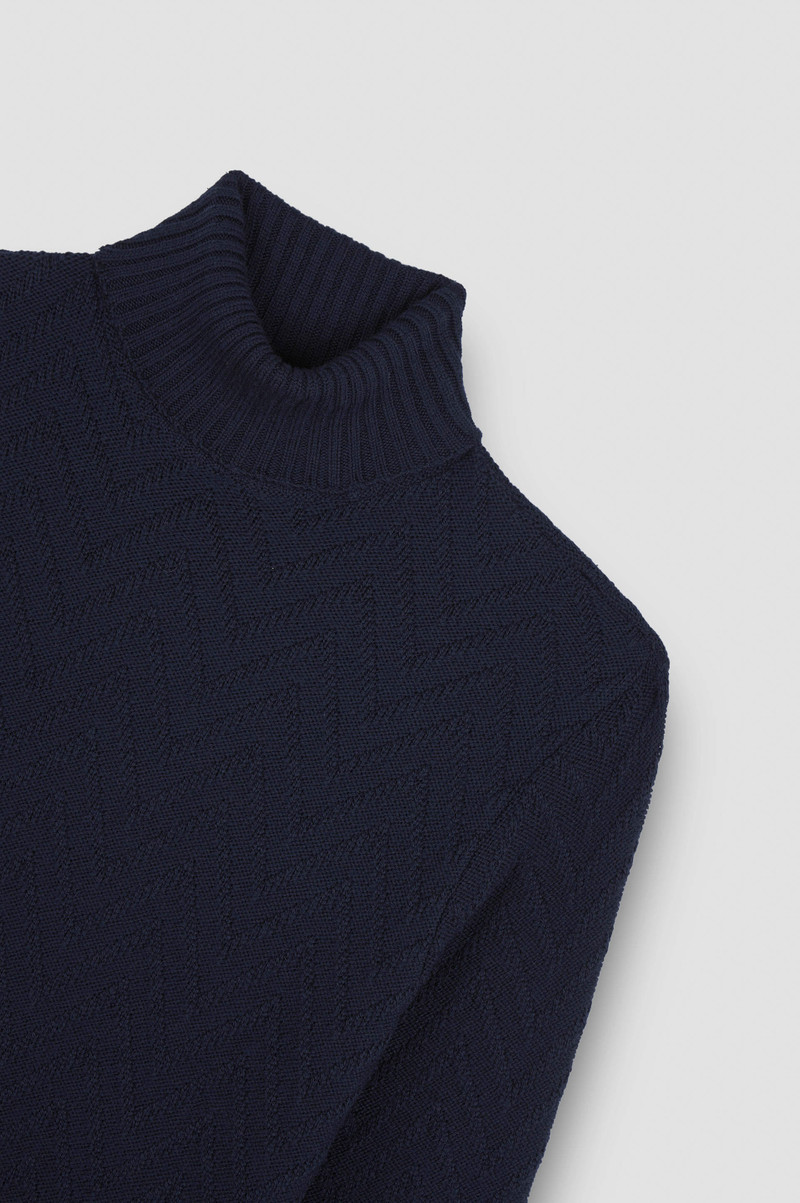 MERINO WOOL TURTLENECK SWEATER 5
