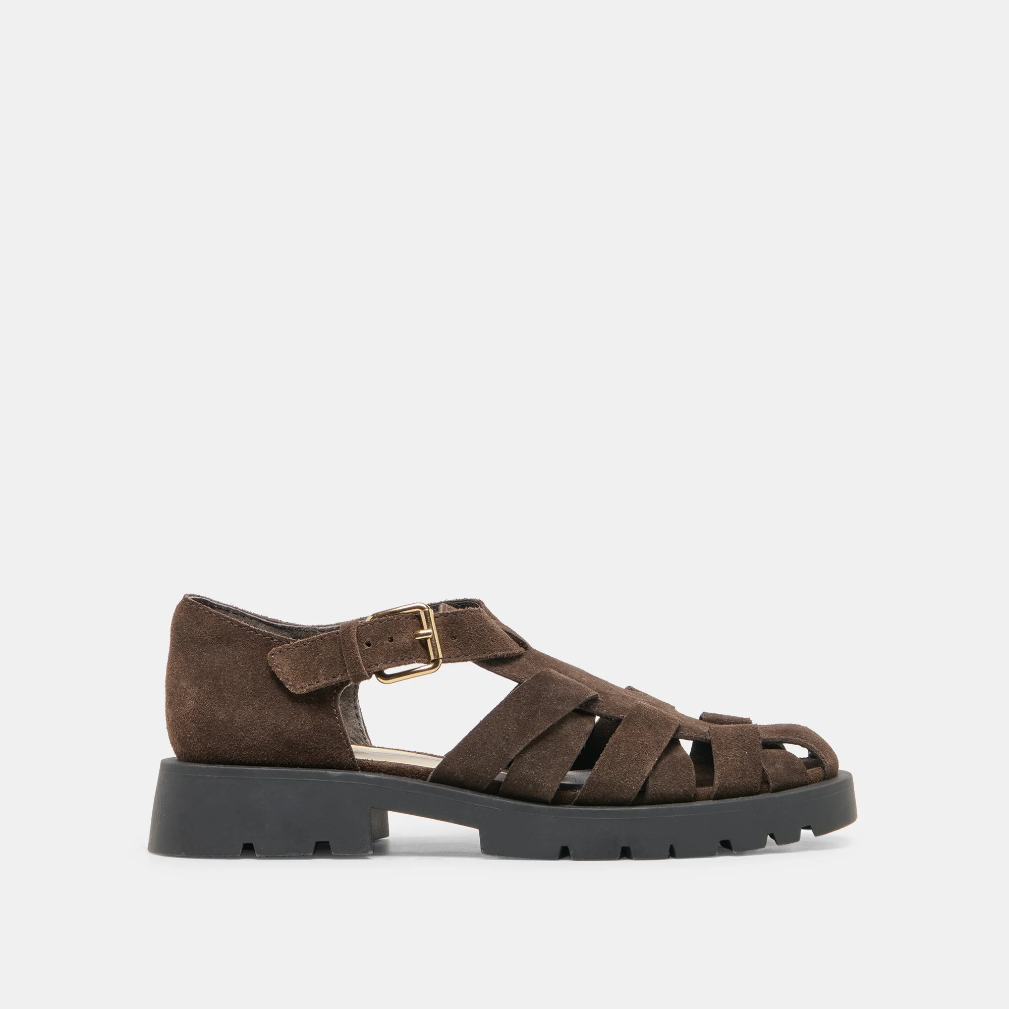 ELSAH FLATS ESPRESSO SUEDE - 1
