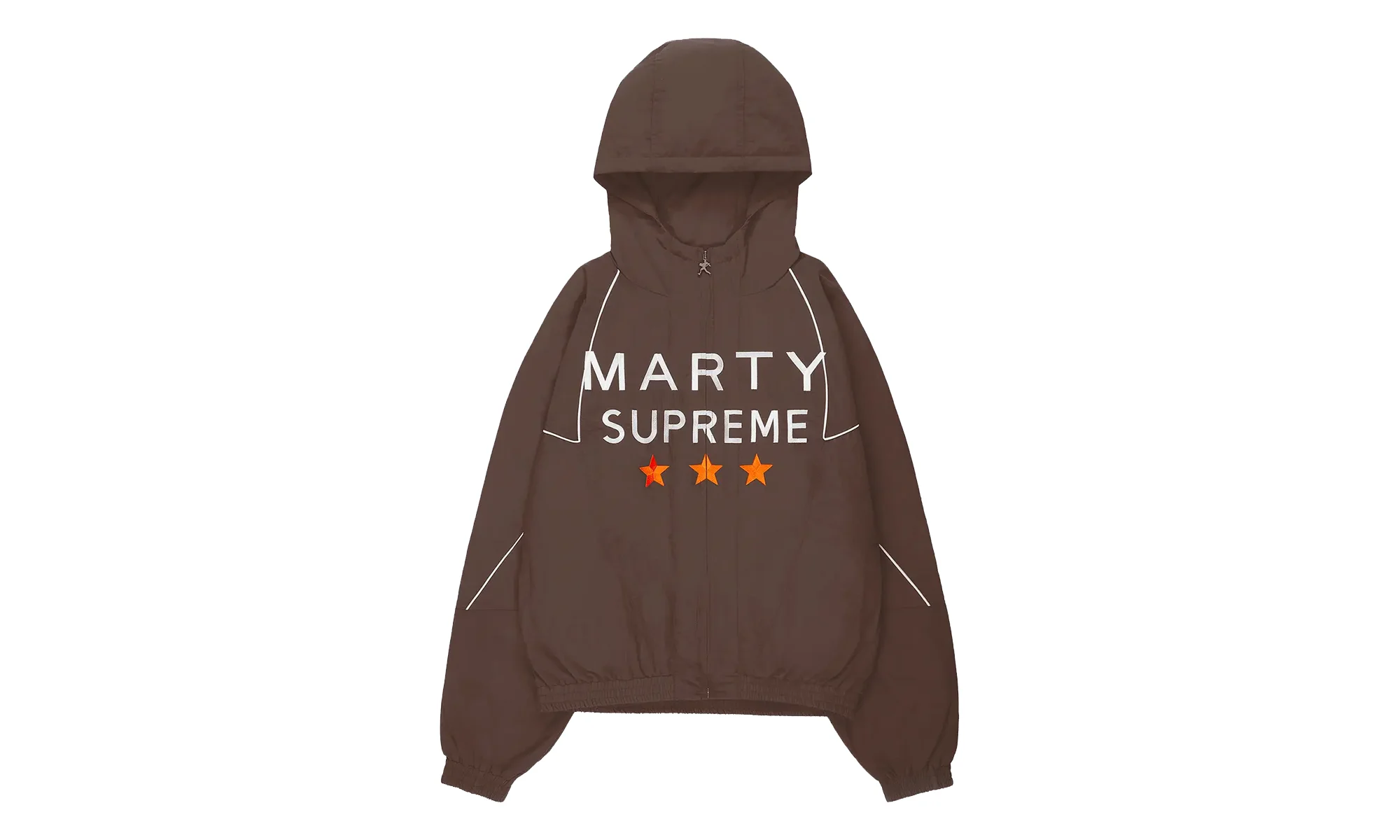 Marty Supreme A24 Classic Warm Up Jacket "Brown" NAH003 - 1