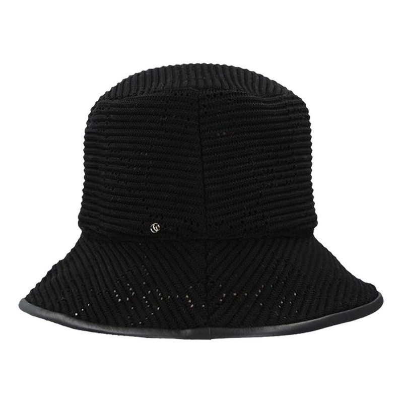 Gucci Cable Knit Bucket Hat 'Black' 6565733HAC21060 - 1