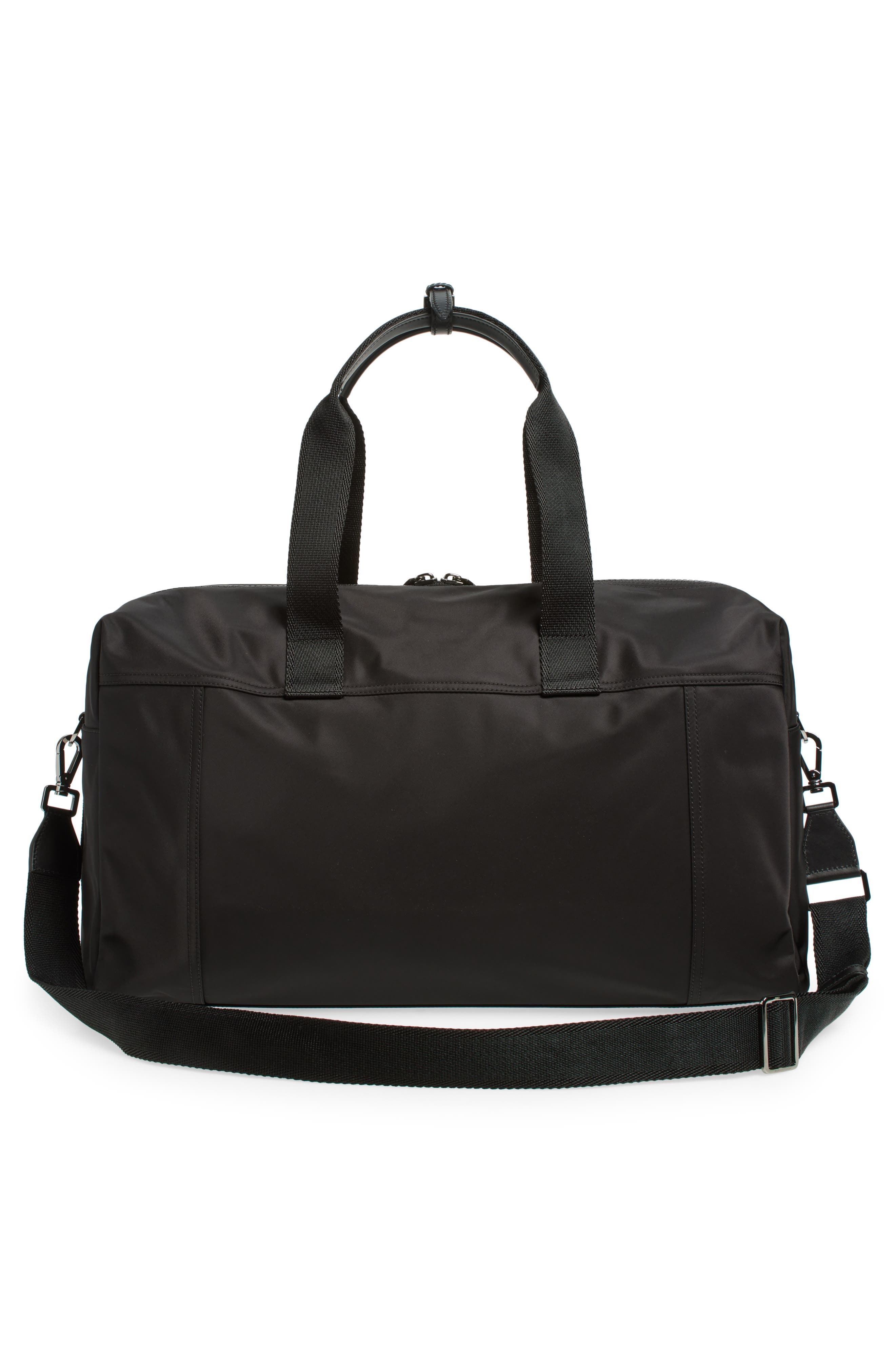 Dolce&Gabbana Logo Lettering Duffle Bag in 8B956 Nero/Nero at Nordstrom - 2
