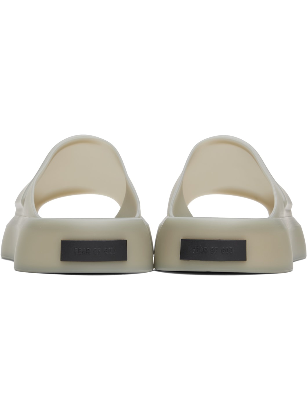 Gray Los Feliz Rubber Sandals - 2