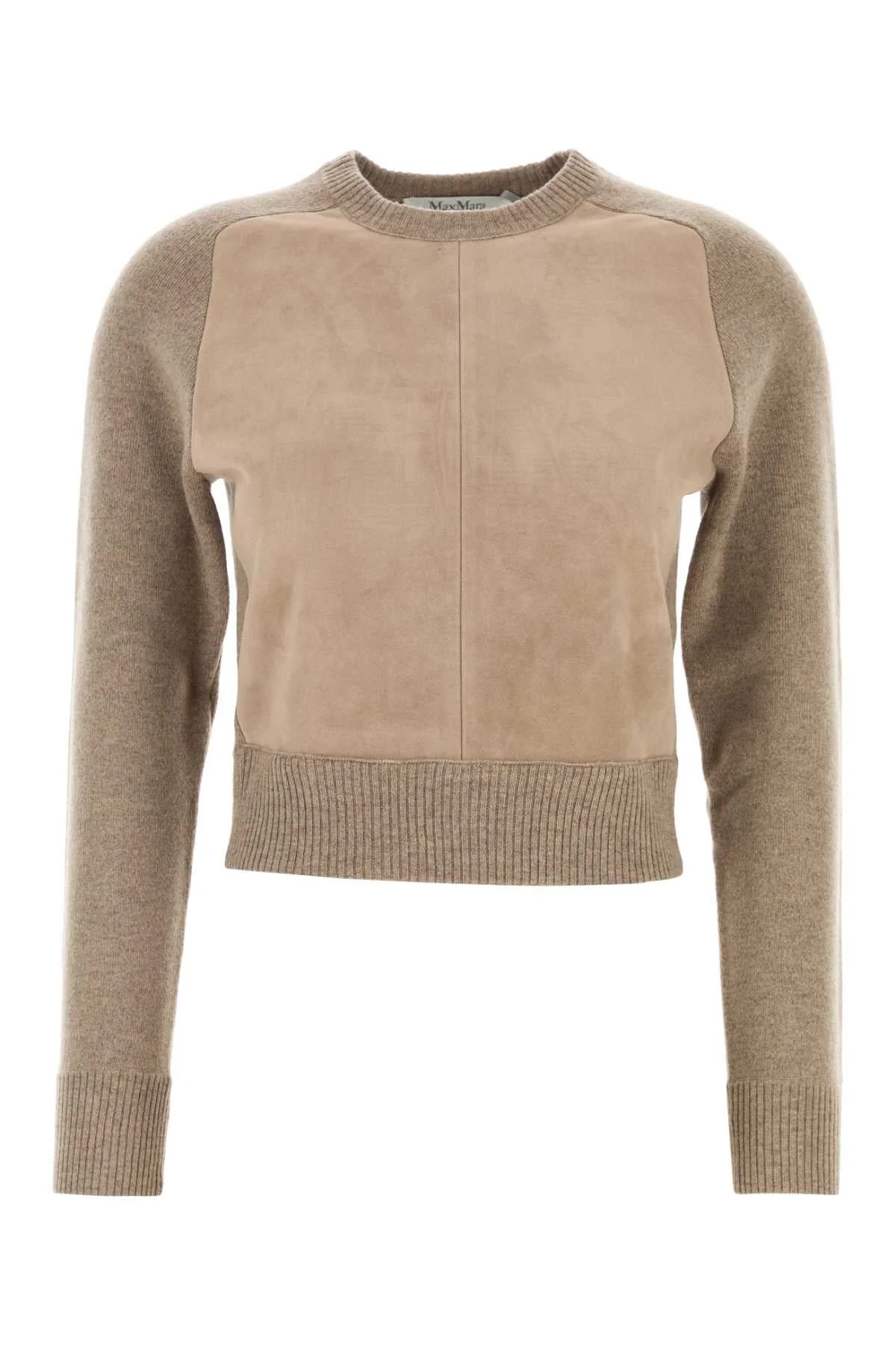 Max Mara Women Beige Wool Blend Nasello Sweater - 1