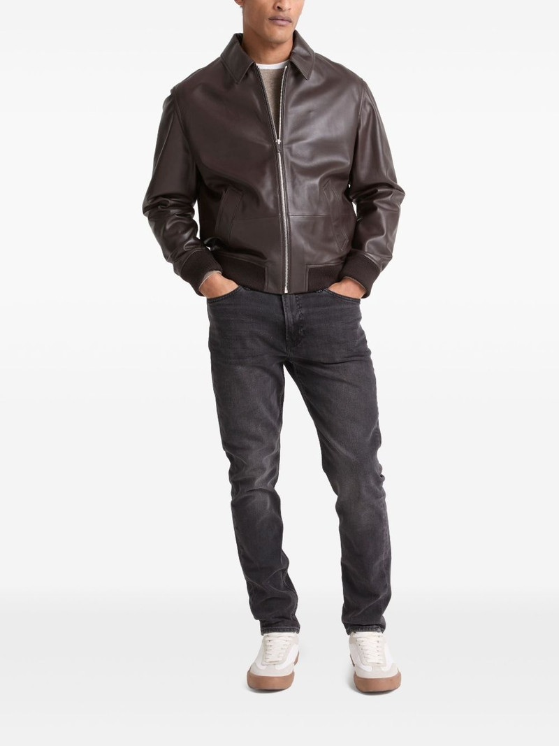 Yves Salomon leather jacket outlook