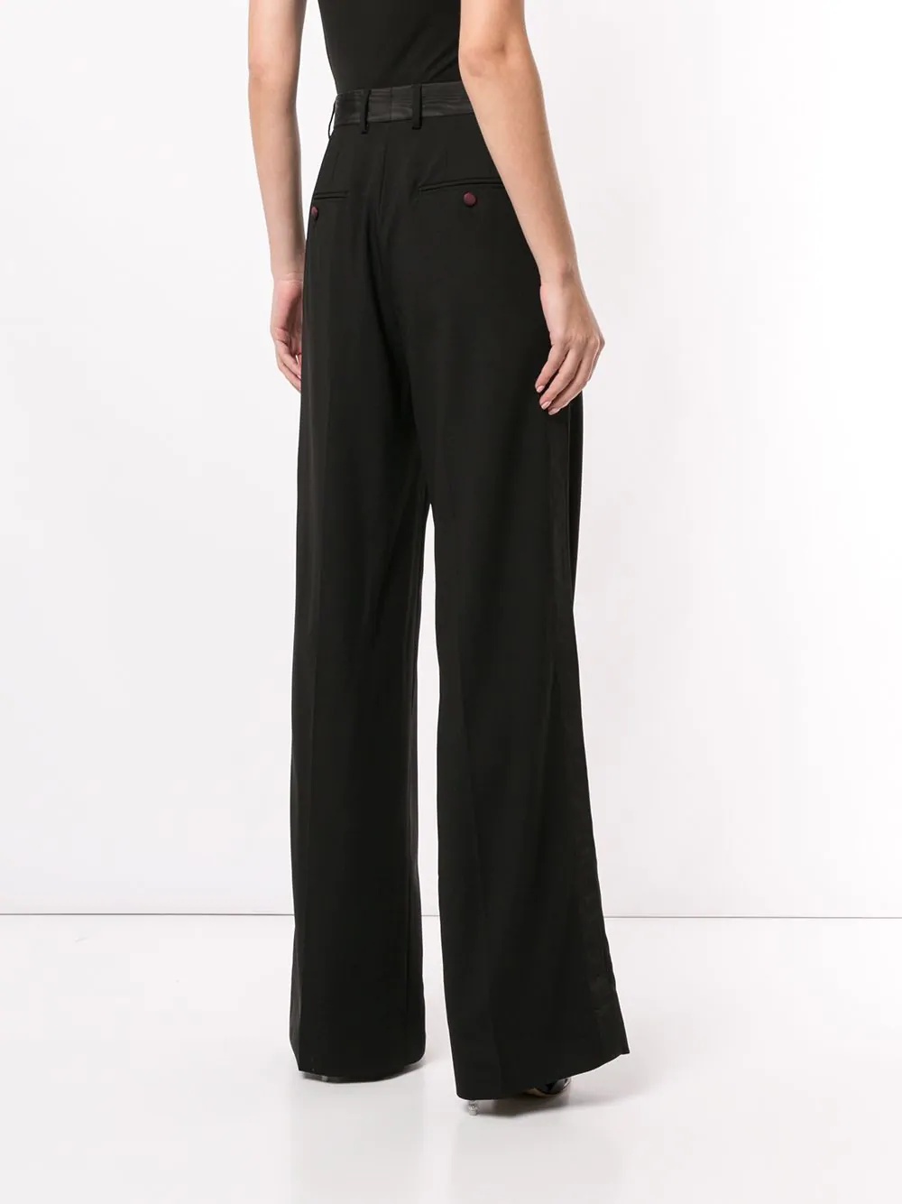 high-waist tailored trousers - 4