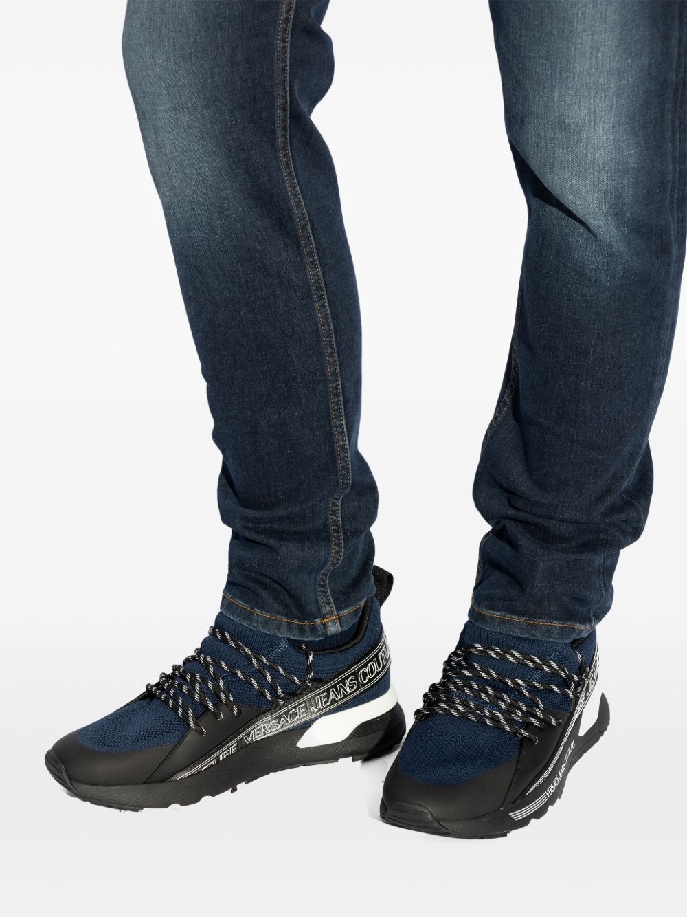 logo-print sneakers - 6
