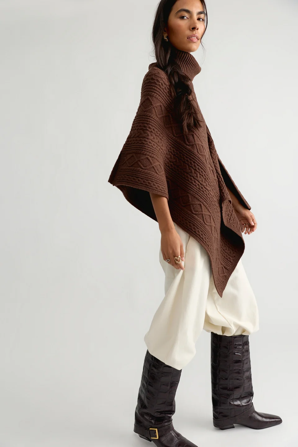 Cannon Cable Poncho - 1