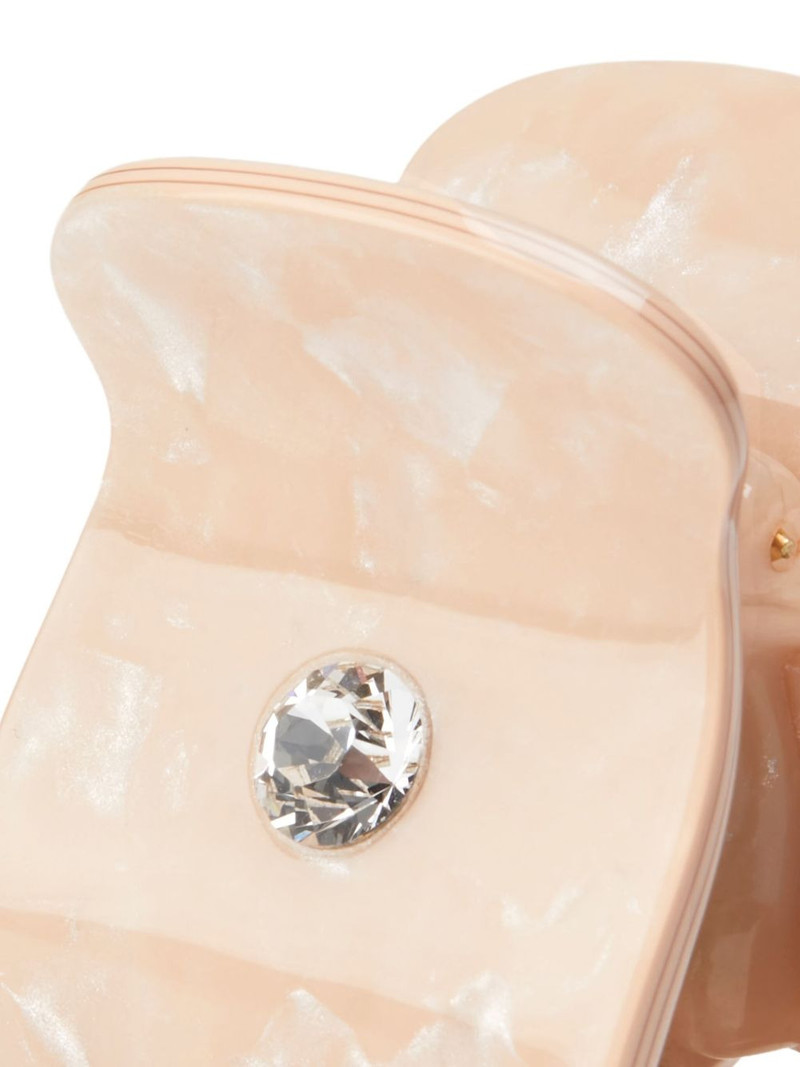 MAISON MICHEL Skipper crystal-embellishment hair clip outlook