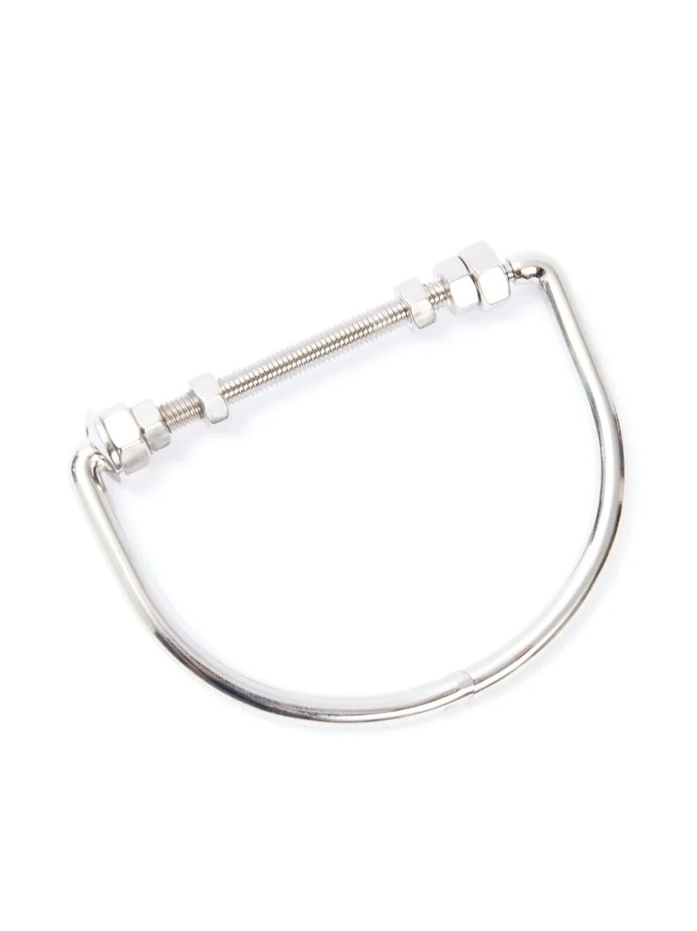 polished-finish screw-closure bracelet - 1