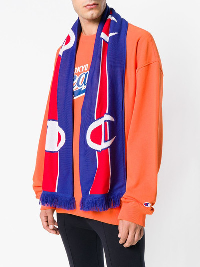 Champion fringe logo scarf outlook