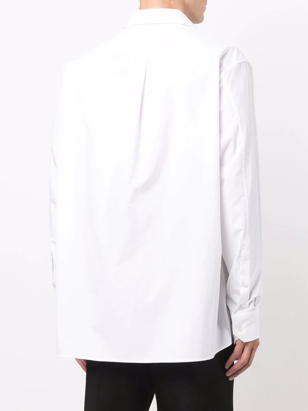 oversize collar shirt - 4