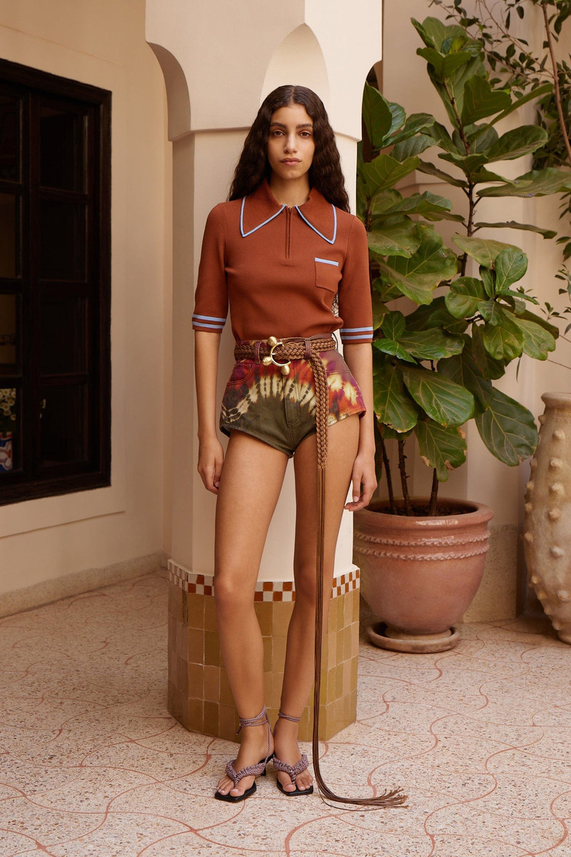 ALÉMAIS Marilyn Denim Micro Short outlook