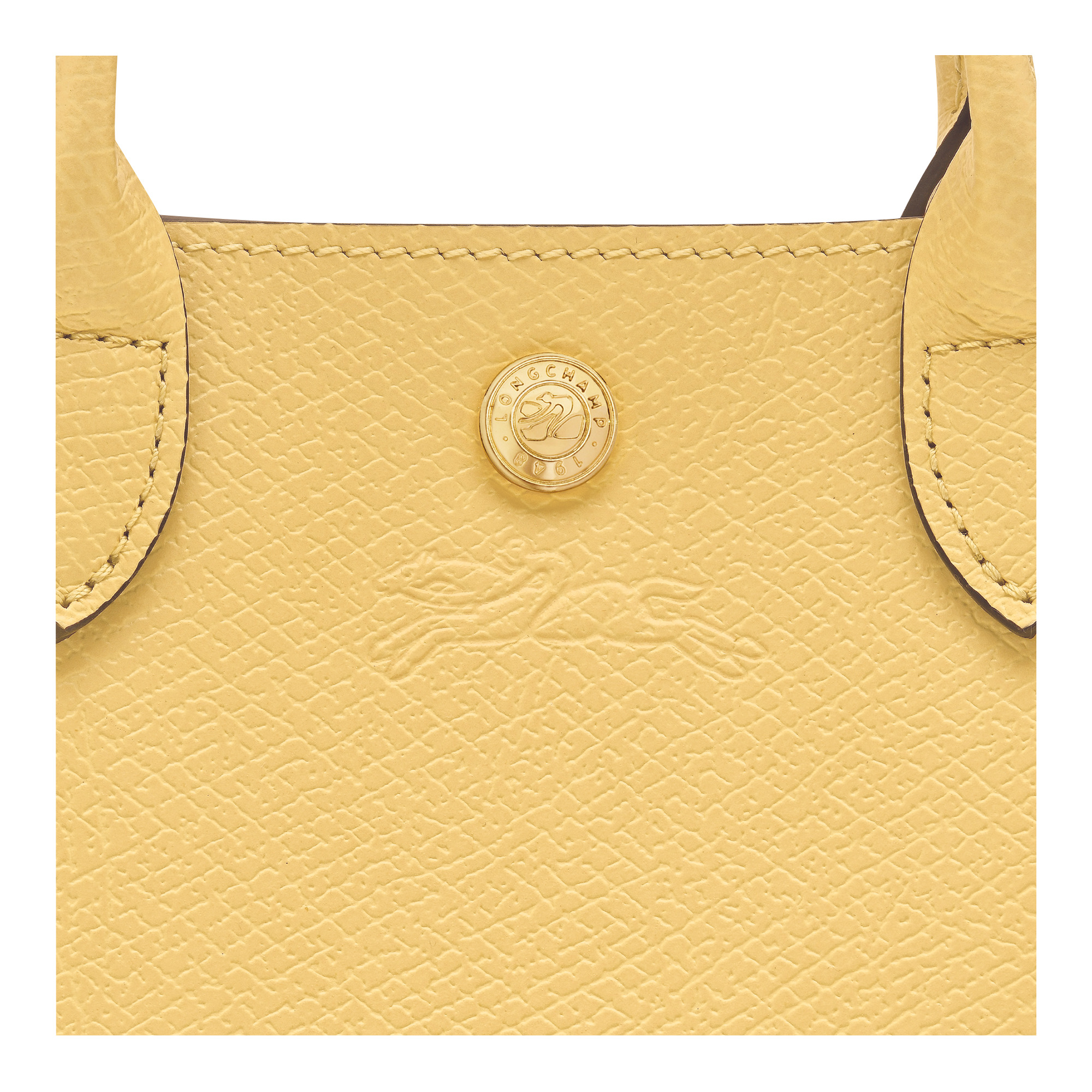 Épure XS Tote bag Yellow Chick - Leather - 6